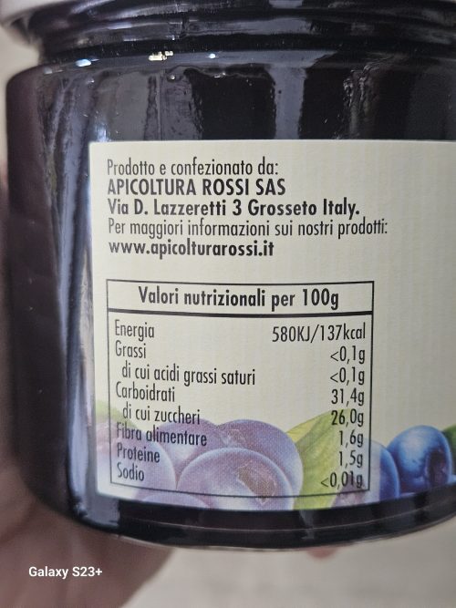MARMELLATA DI MIRTILLI SENZA ZUCCHERO - immagine 2