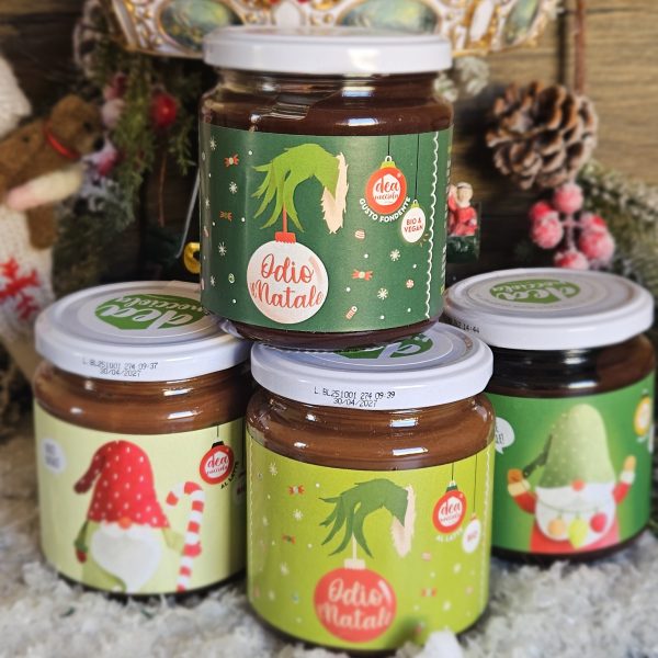 SPALMABILI DI NATALE AL CIOCCOLATO AL LATTE