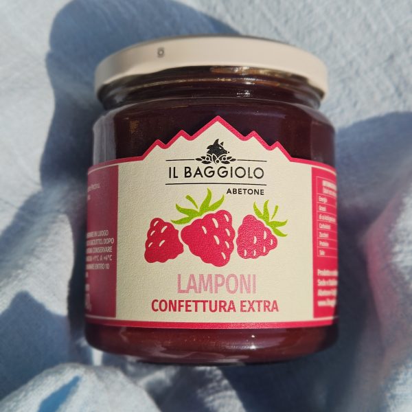 MARMELLATA EXTRA LAMPONI