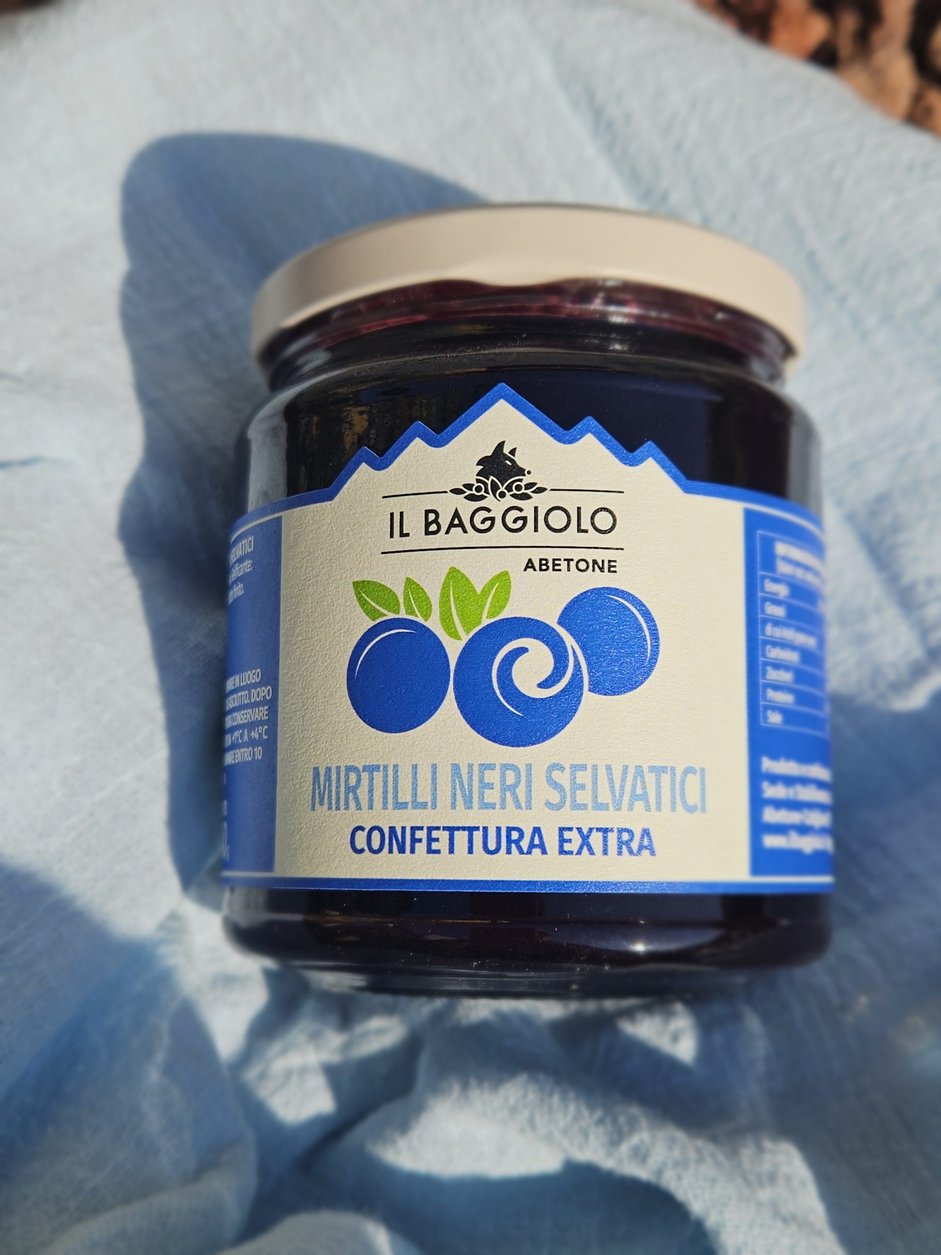 MARMELLATA EXTRA MIRTILLI NERI