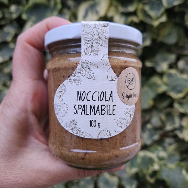 NOCCIOLA SPALMABILE Nocciole delle Langhe 180 GR senza zucchero