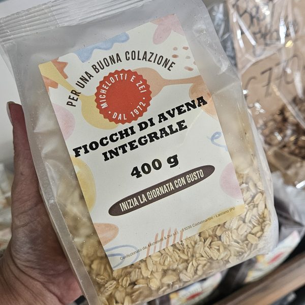 FIOCCHI DI AVENA INTEGRALE confezione 400 gr