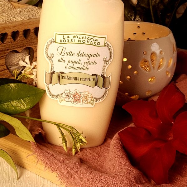 LATTE DETERGENTE ALLA PROPOLI, CETRIOLO E AMAMELIDE